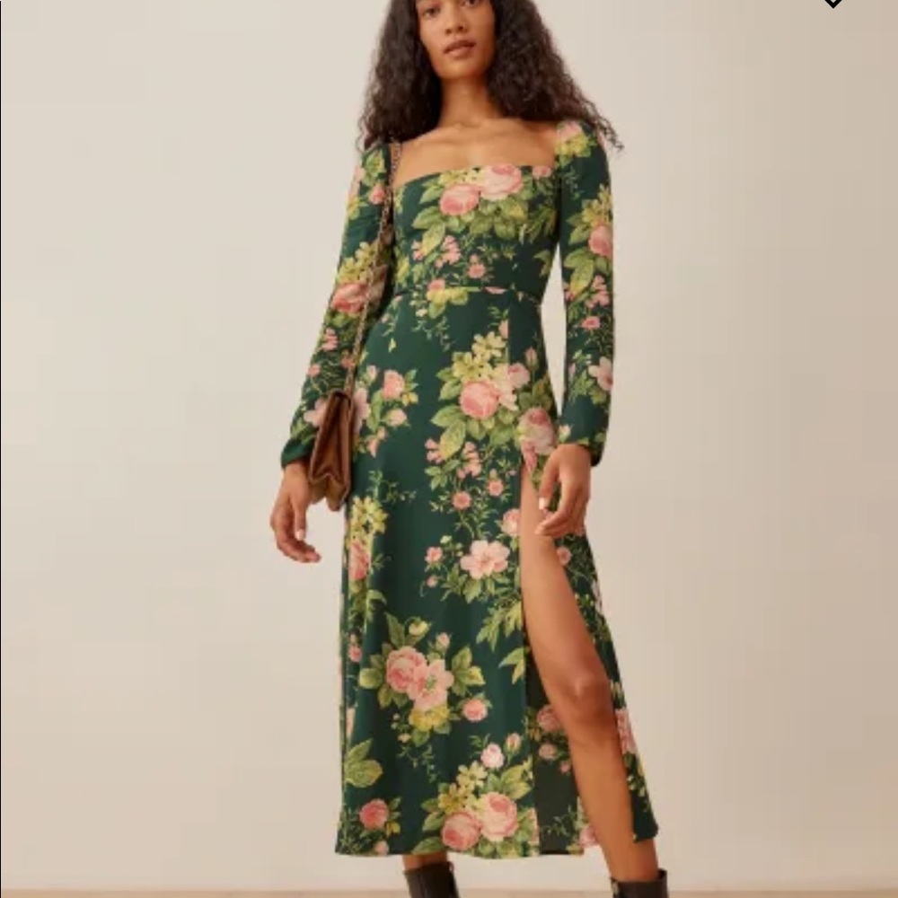 NWT Reformation Petite Sigmund Dress - 2P